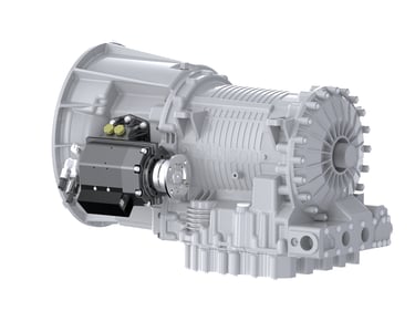 Logan Hi-Capacity, Soft Start PTO clutch for Allison 3000 and 4000 series transmissions. the logan pto clutch transmits 26-36% more torque than Chelsea 281 series and Muncie A20 PTO's.