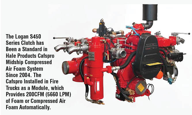 Logan S450 Series Clutch - For Fire Fighting Industry