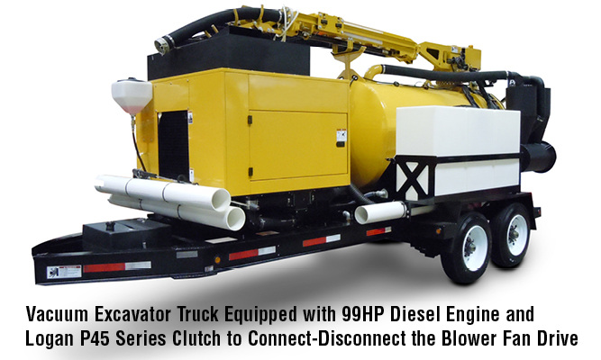 Vacuum Excavator Truck Equipped with 99HP Diesel Engine