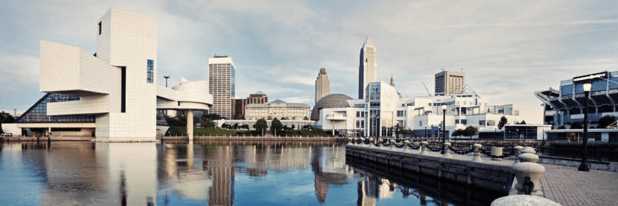 Cleveland, Ohio Skyline