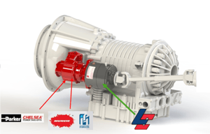 Logan SAE Direct Drive PTO on Allison Transmission