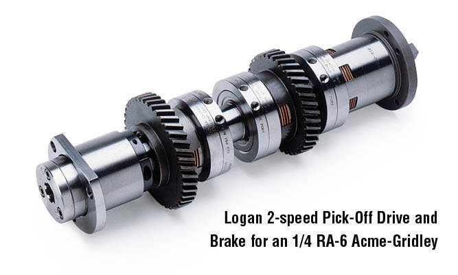 Logan 2-speed Pick-Off Drive and Brake