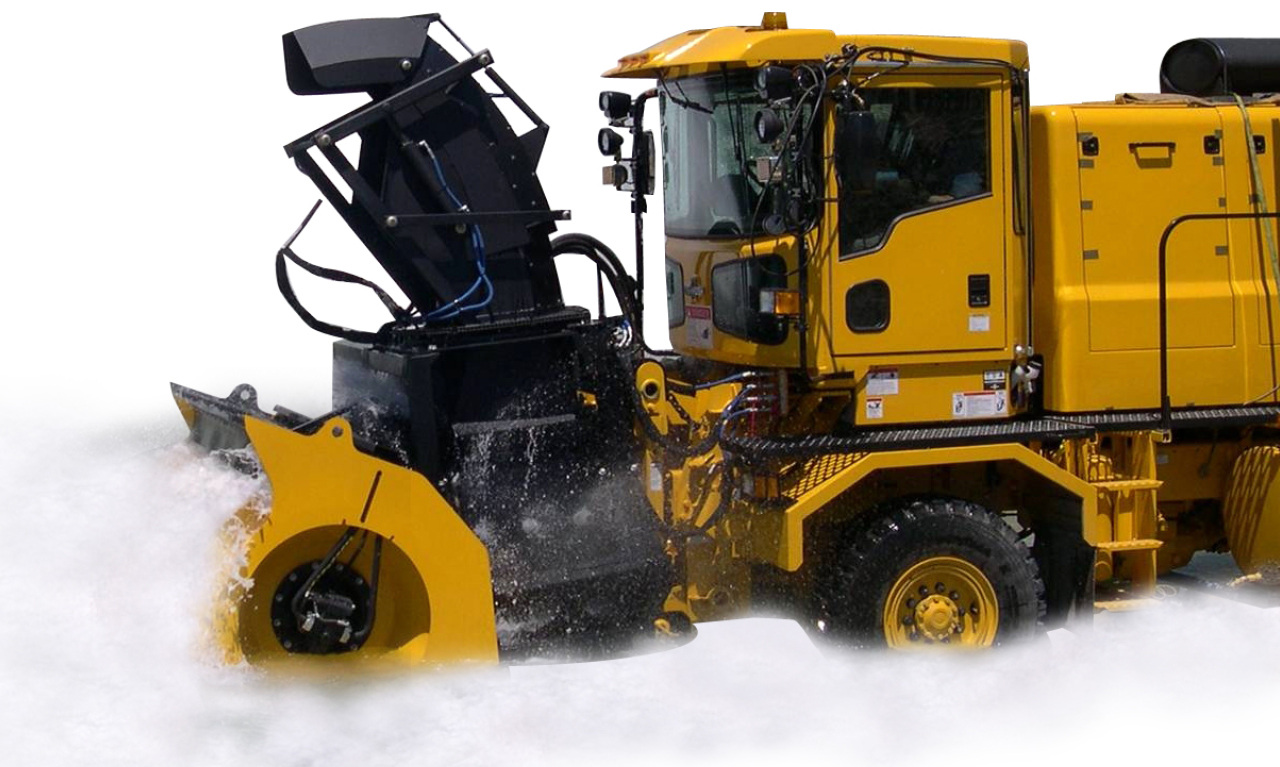 commercial snow blowing 